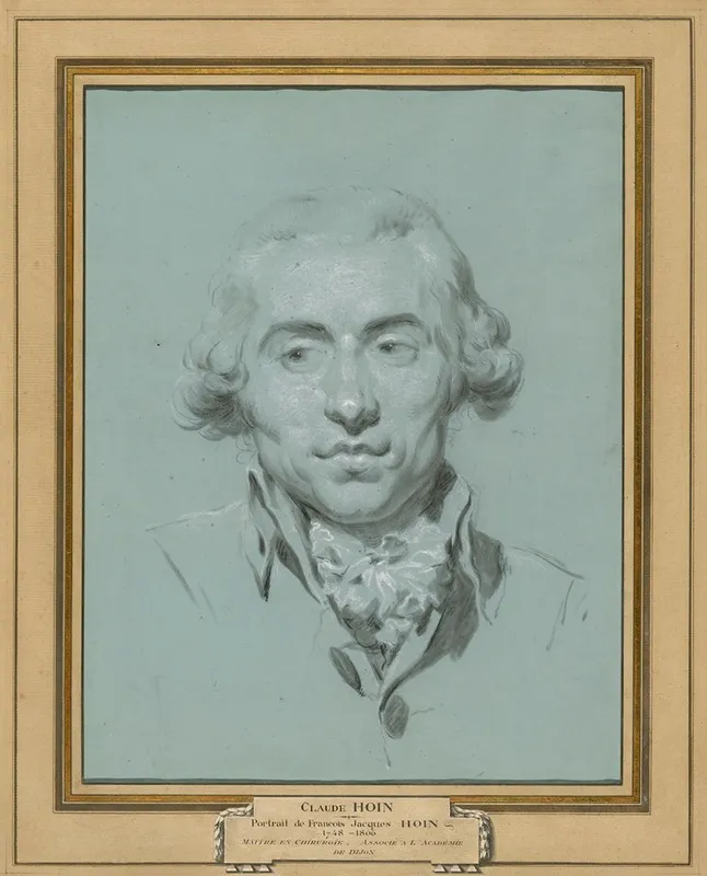 Portrait Of Francois Jean Hoin 1748 1808