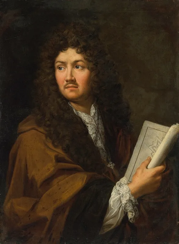 Portrait Of Francois Michel Le Tellier Marquis De Louvois 1641 1691 by Circle of Charles Le Brun - Canvas Print