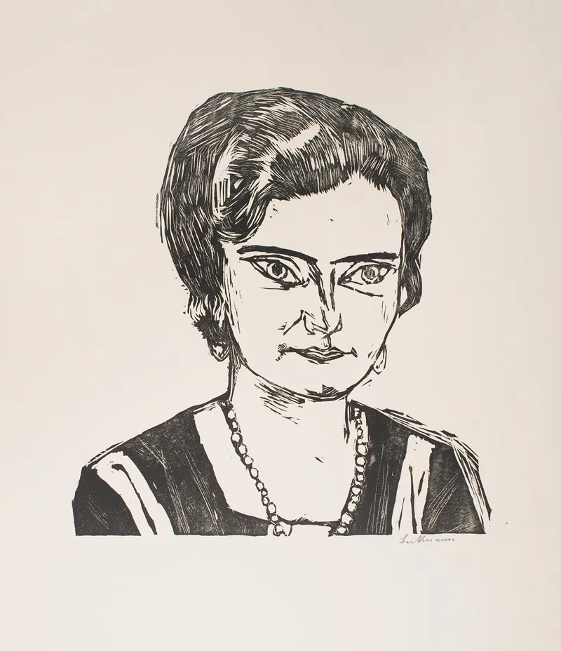 Portrait Of Frau H M Naila 2