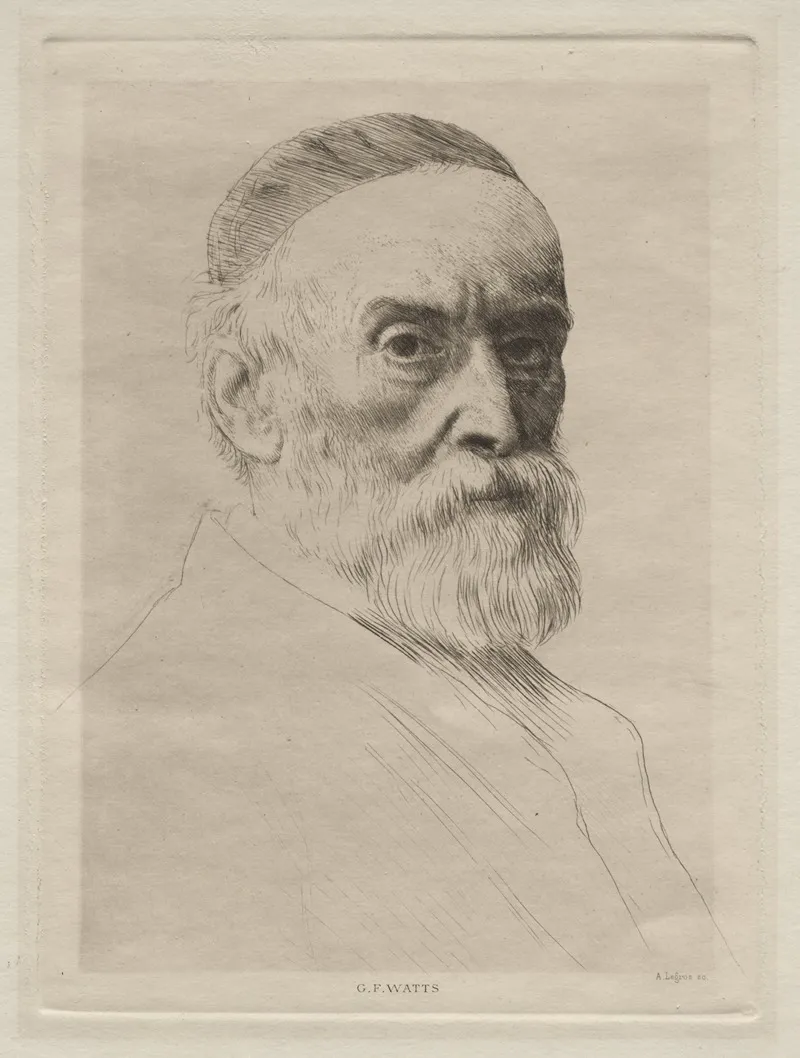 Portrait Of George Frederic Watts