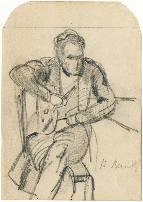 Portrait Of H Berniks