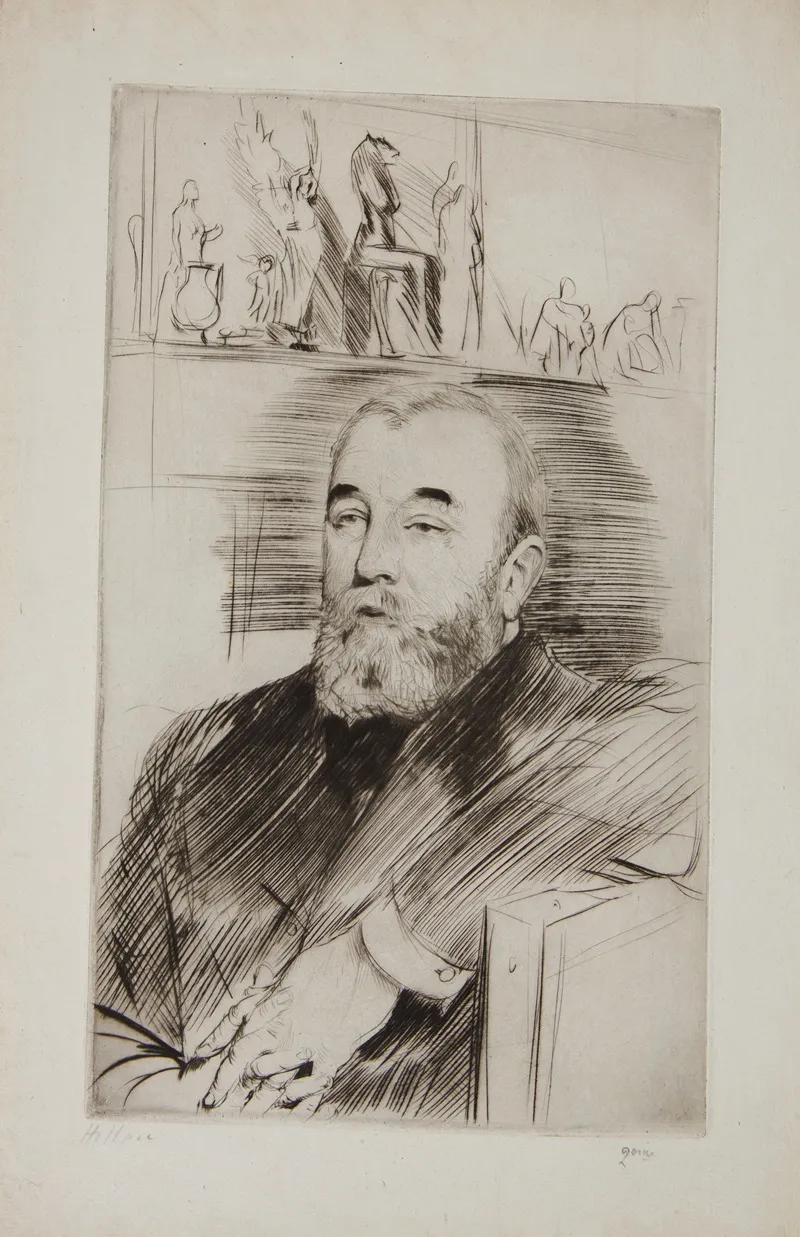 Portrait Of Henri Rouart 2