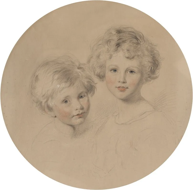 Portrait Of Henry And Philip Fletcher