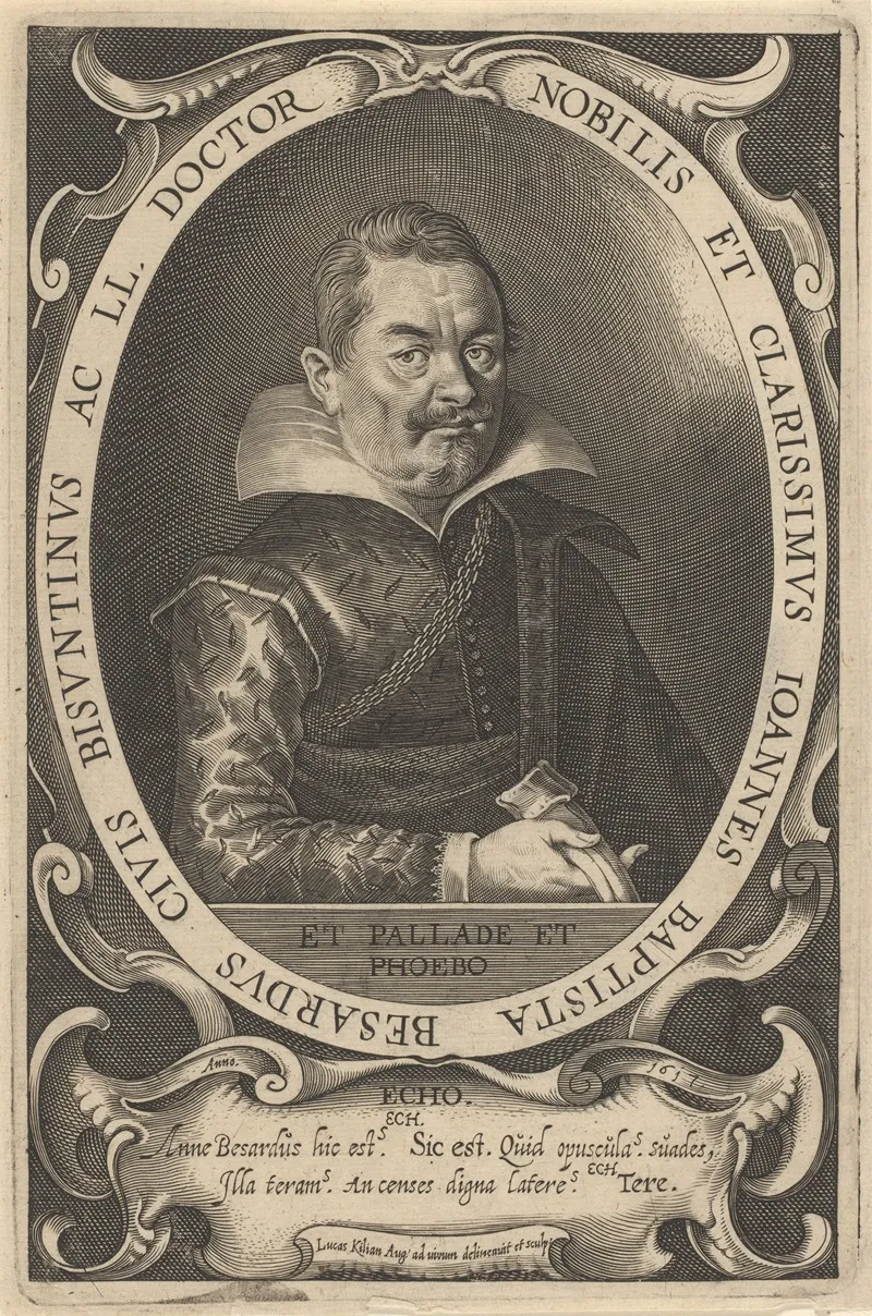 Portrait Of Jean Baptiste Besard
