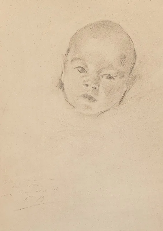 Portrait Of Joseph B Thomas Iv As An Infant