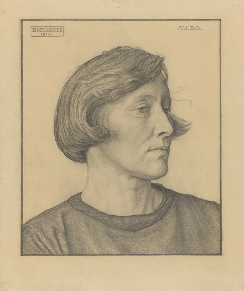 Portrait Of Julie De Graag
