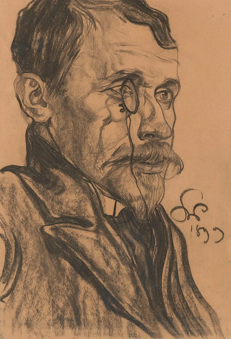 Portrait Of Kazimierz Lewandowski