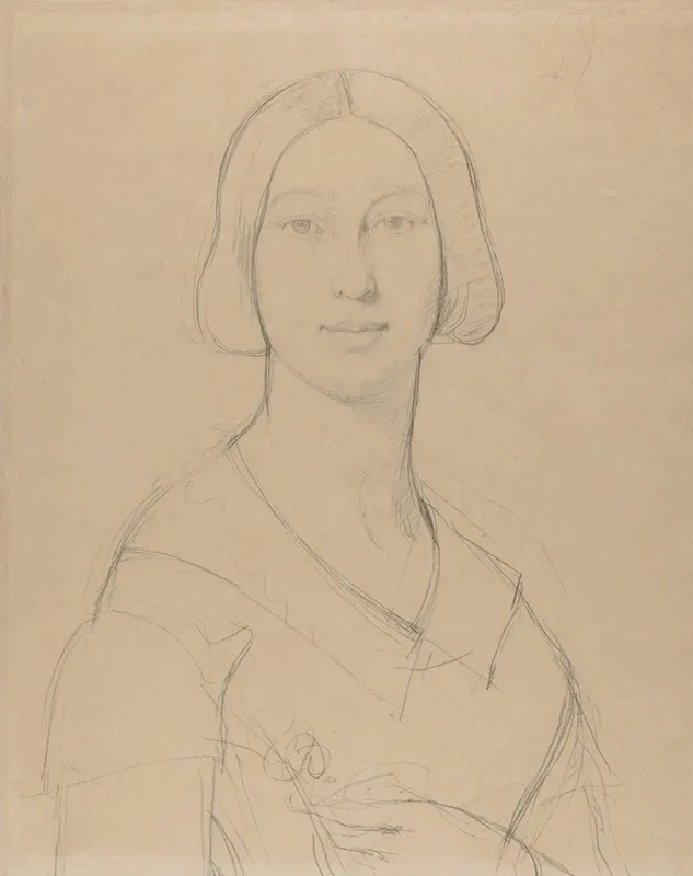 Portrait Of Madame Paul Meurice Nee Palmyre Granger