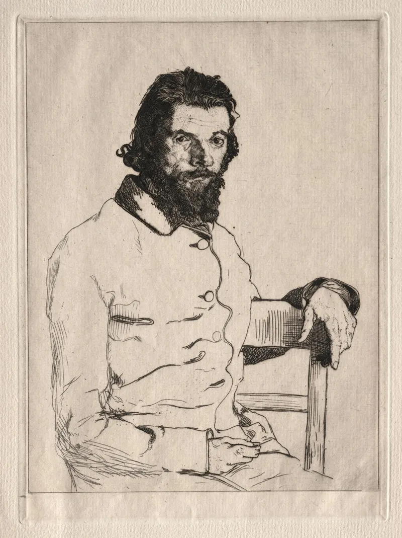 Portrait Of Meryon Seated