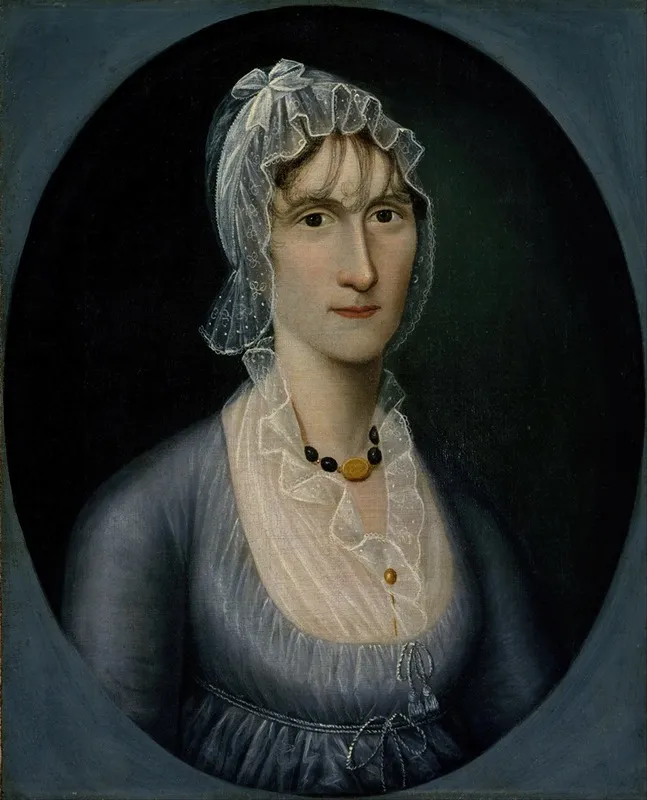 Portrait Of Mrs Barbara Baker Murphy Wife Of Sea Captain
