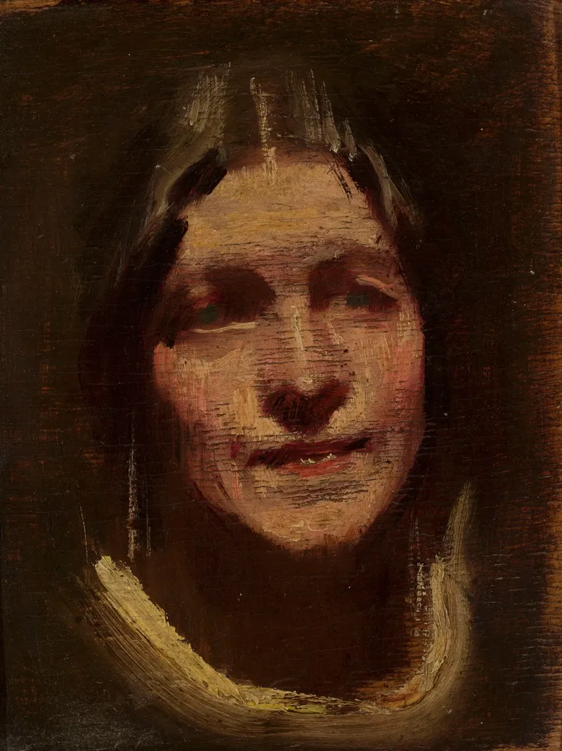 Portrait Of Ms Lauter by Konrad Krzyżanowski - Canvas Print