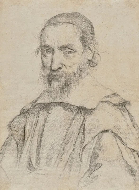 Portrait Of Nicolas Claude Fabri De Peiresc by Claude Mellan - Canvas Print