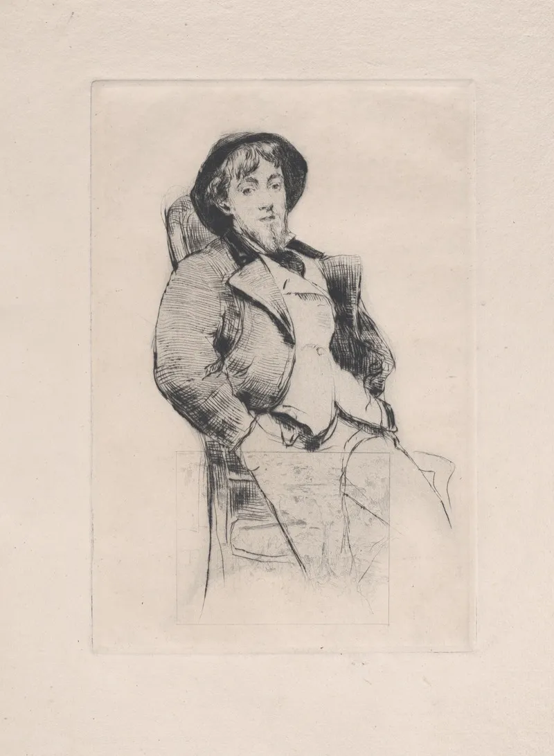 Portrait Of Norbert Goeneutte