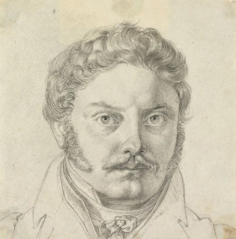 Portrait Of Peder Hjort