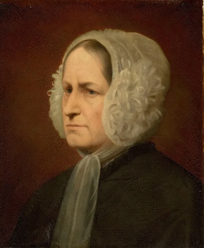 Portrait Of Roza Branicka by Ary Scheffer - Canvas Print