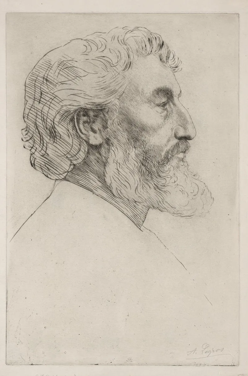 Portrait Of Sir Frederick Leighton