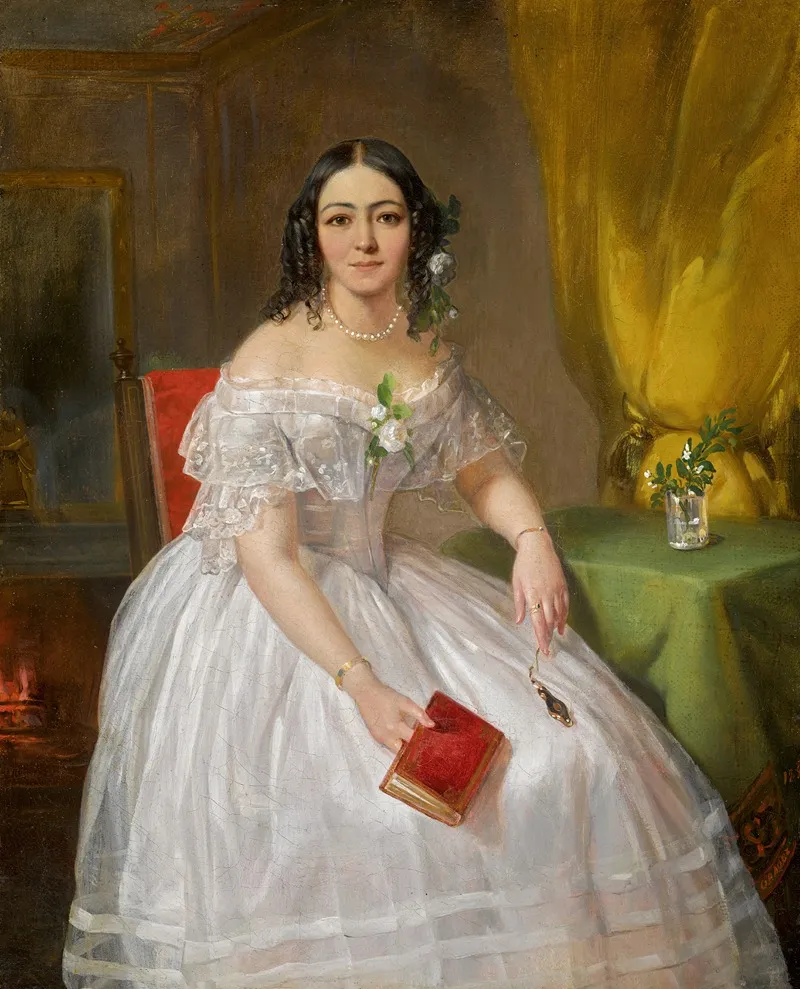 Portrait Of Sofia Nikolaevna Karamzina