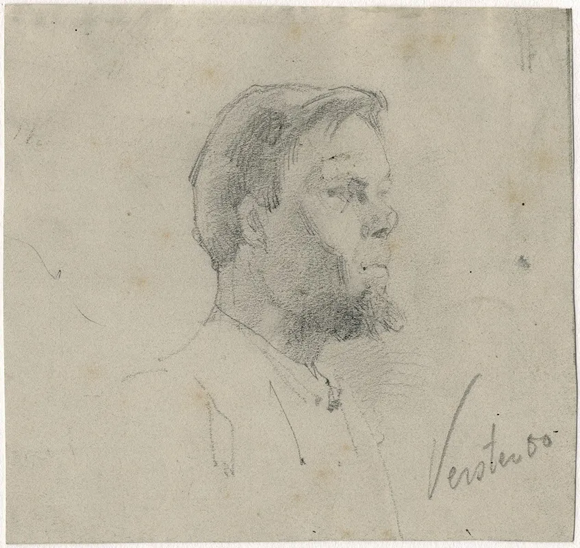 Portrait Of The Artist G H Breitner