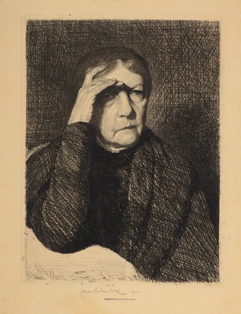 Portrait Of The Artists Mother 15