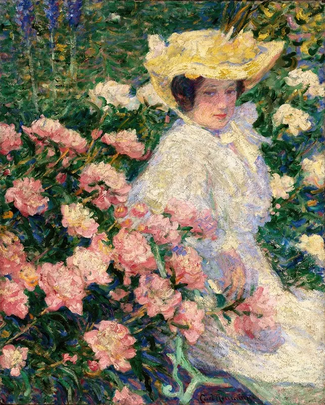 Portrait Of The Artists Wife Helene