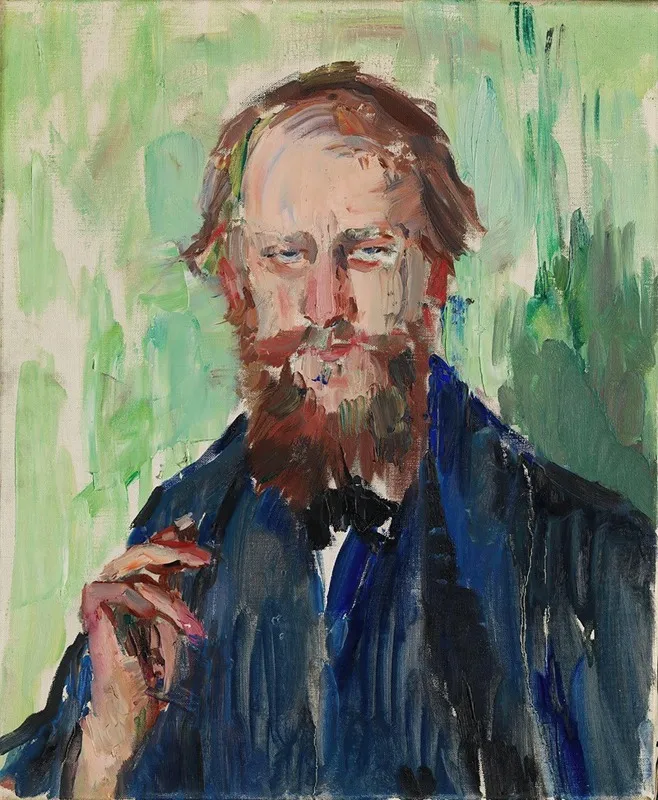 Portrait Of The Danish Art Dealer M Grosell