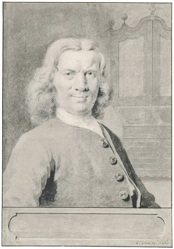 Portrait Of The Historian Simon Eikelenberg