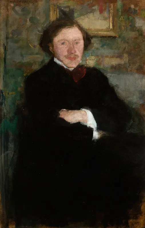 Portrait Of The Pianist Prof Antoni Dieth