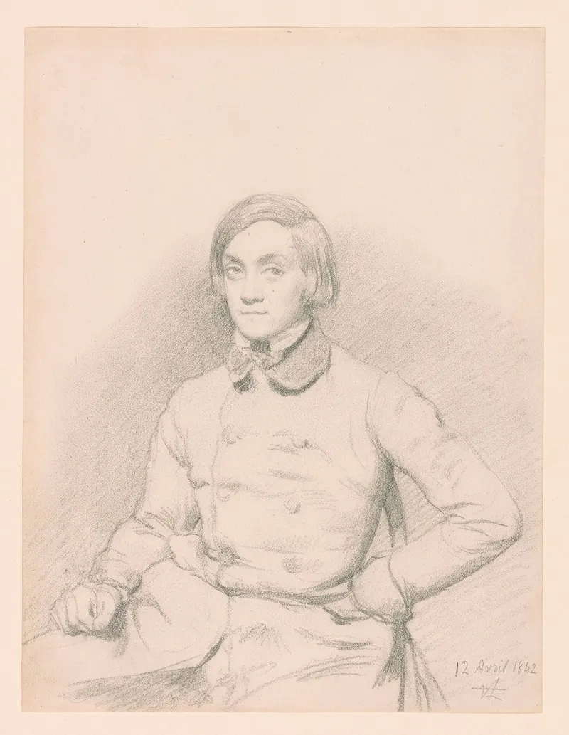 Portrait Of The Son Of The Vicomte Perthuis De Laillevault