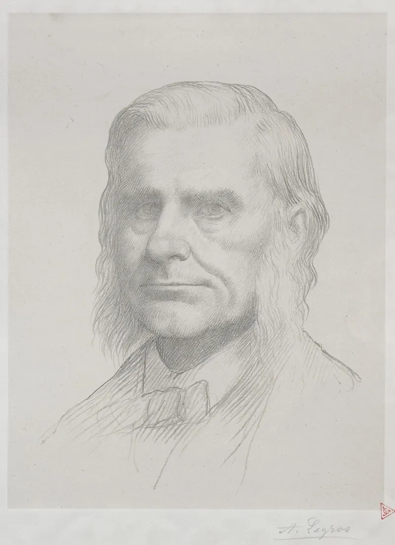 Portrait Of Thomas Huxley