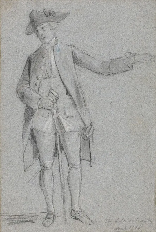 Portrait Of Thomas Sandby R A The Artists Brother