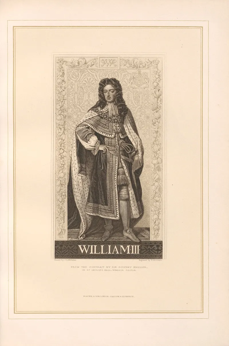 Portrait Of William Iii by Thomas Archer - Canvas Print