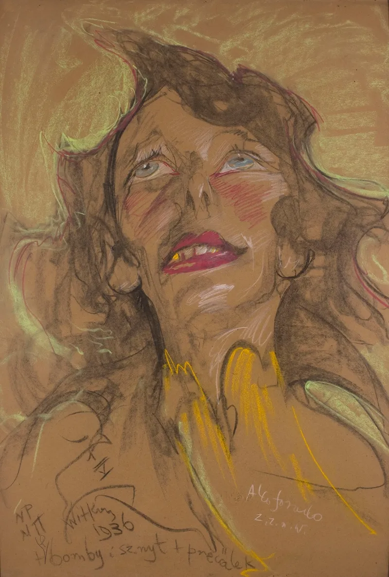 Portrait Of Zofia Szumanowa Nee Szczepanowska