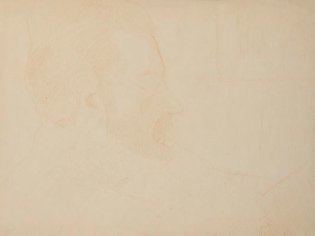 Portrait Presume Demile Bernard by Armand Seguin - Canvas Print