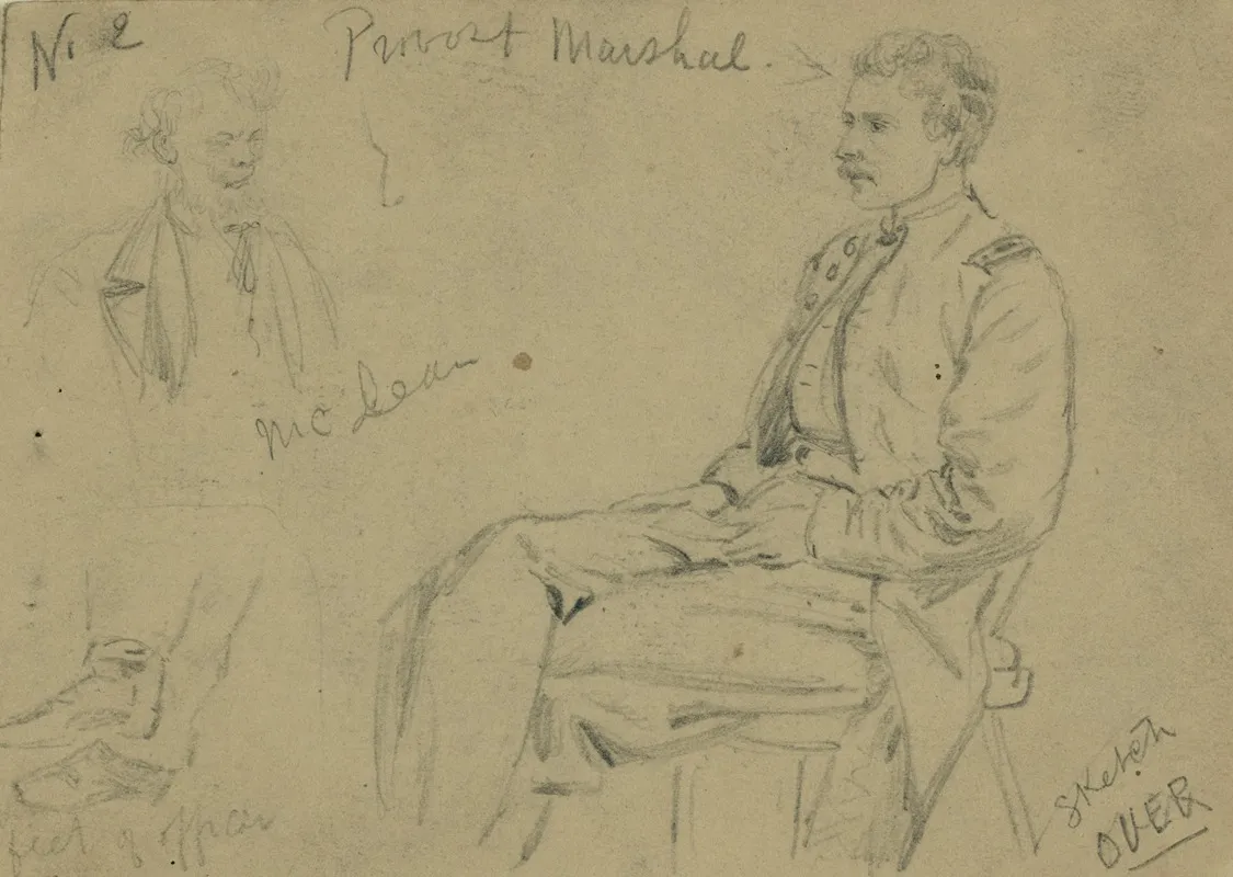 Portraits Of Provost Marshal Mclean
