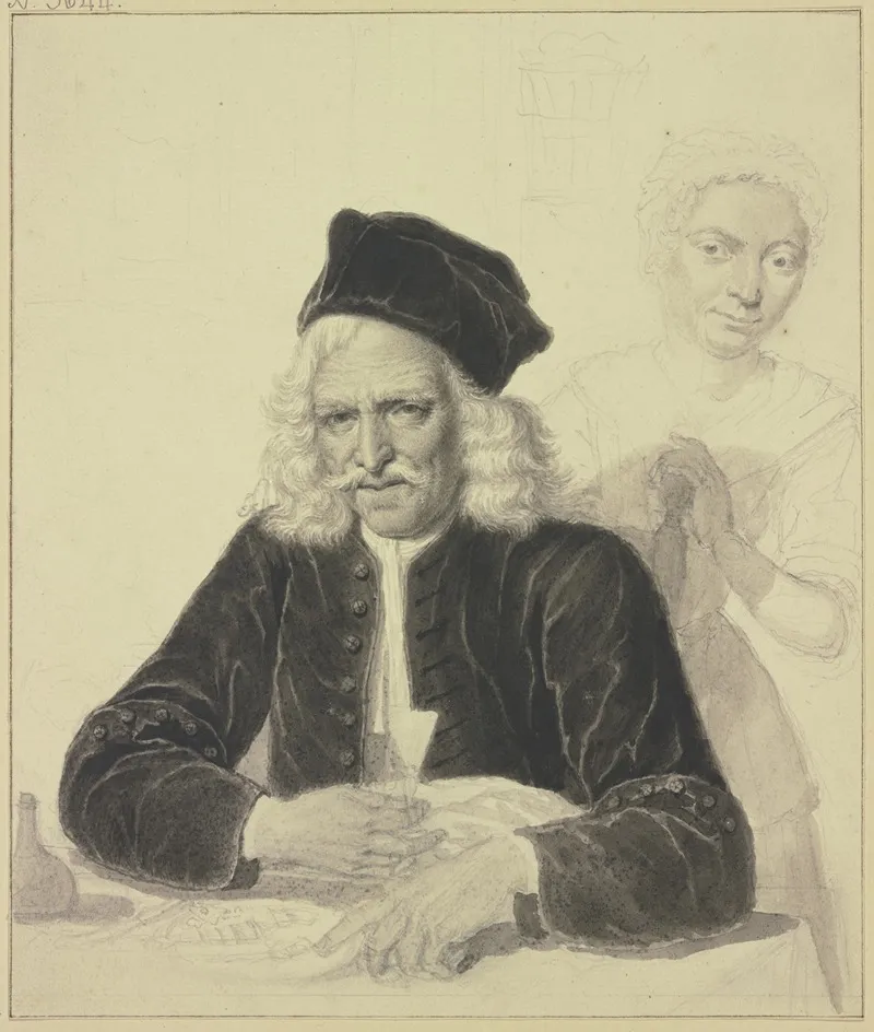 Portrat Des Jacob Van Hoorn Und Seiner Frau Jacoba Selstede