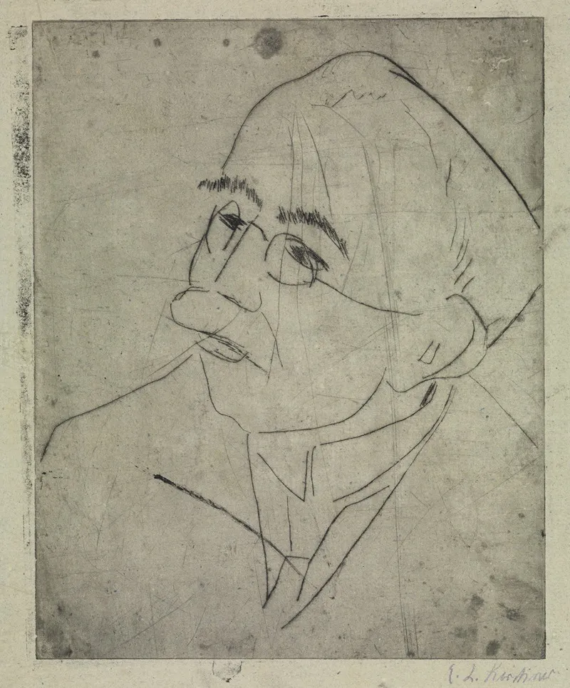 Portrat Gustav Schiefler I