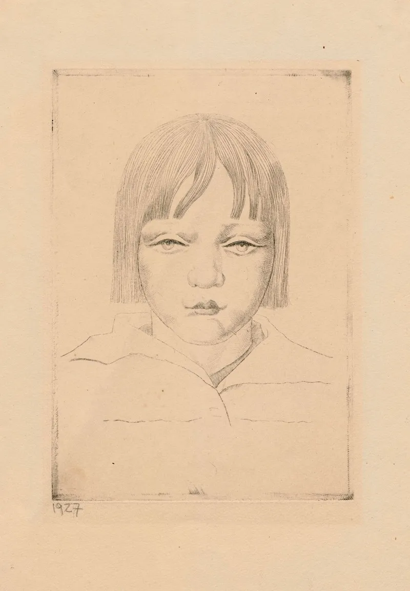Portret Dziewczynki 2