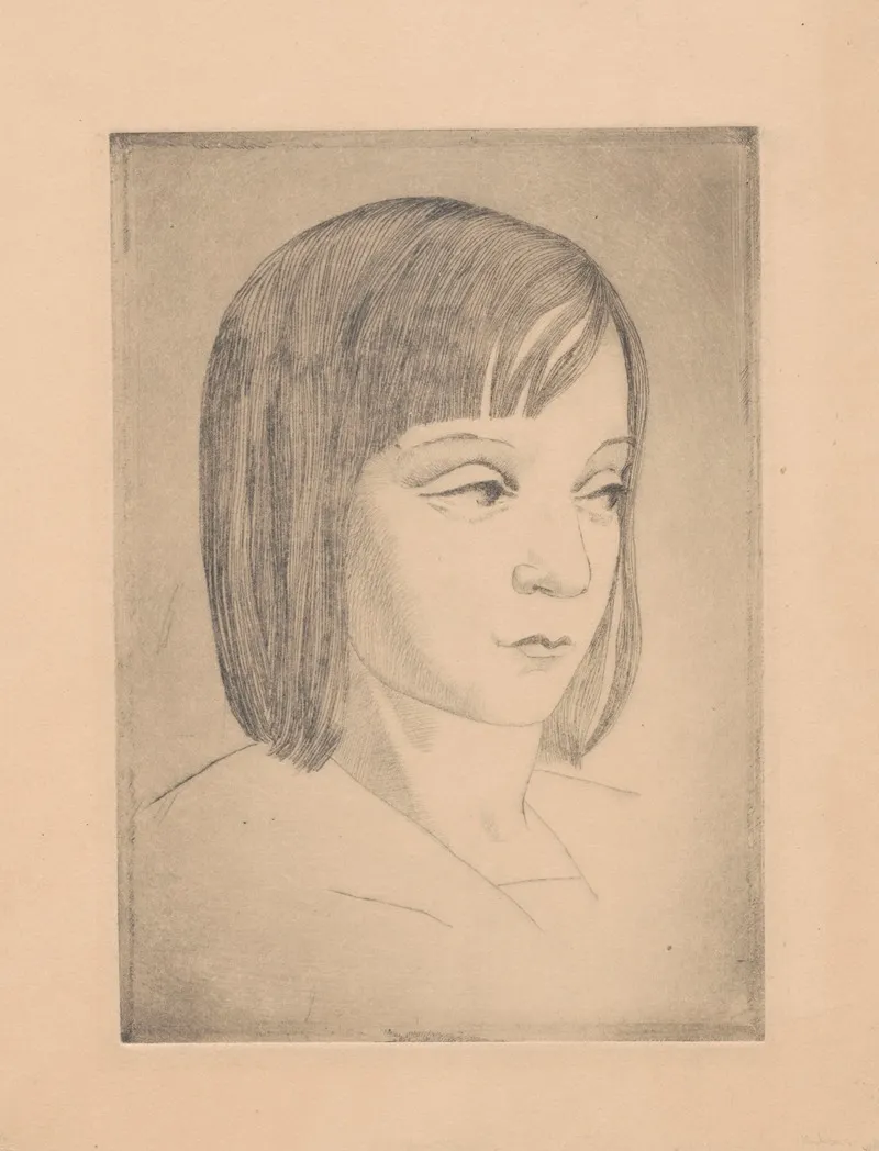 Portret Mlodej Dziewczyny 2