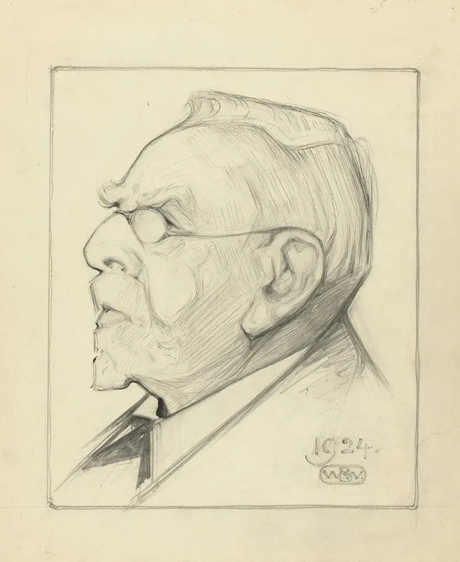 Portret Van August Allebe 2
