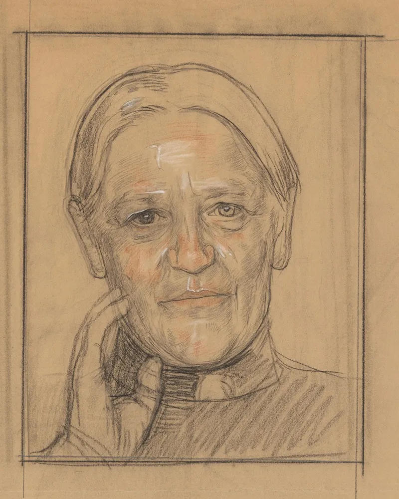 Portret Van Barendina Hermina Muhring