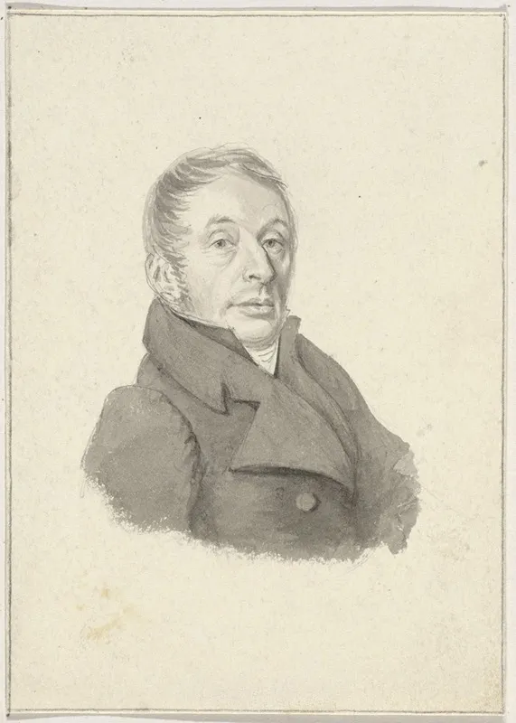 Portret Van Carel Lodewijk Hansen