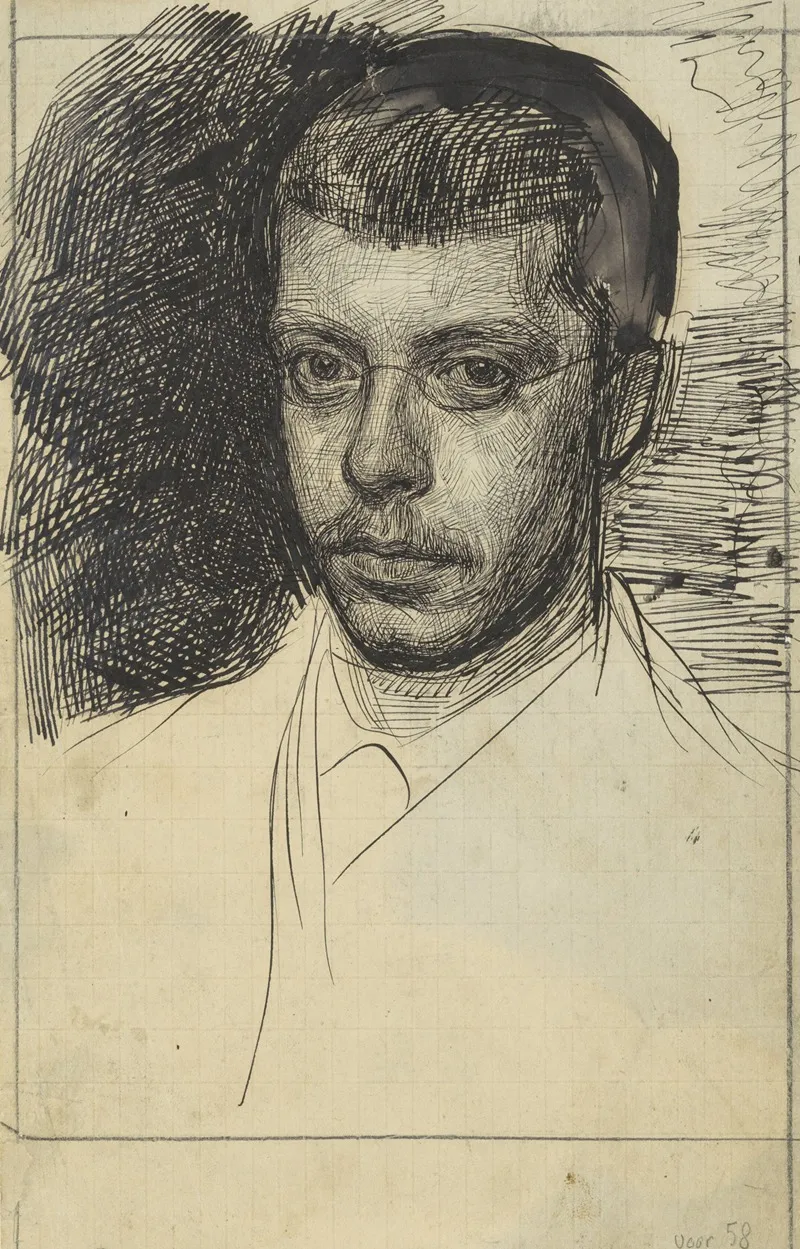 Portret Van Ch M Van Deventer
