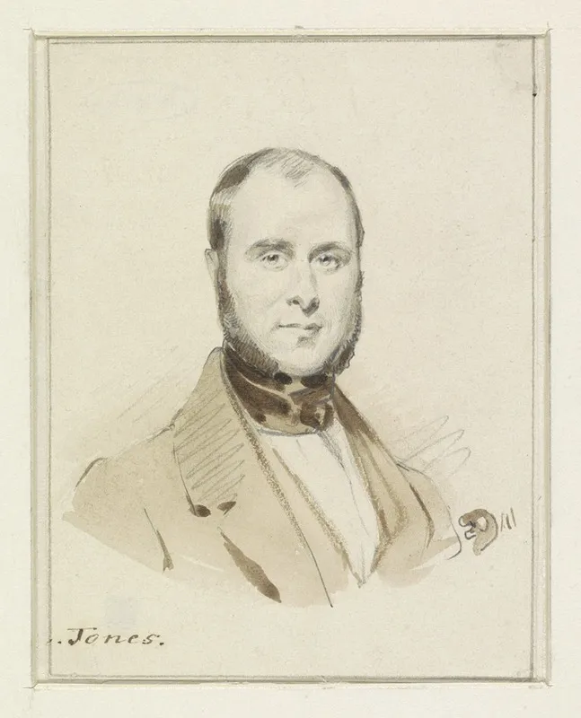 Portret Van Daniel Adolphe Robert Jones