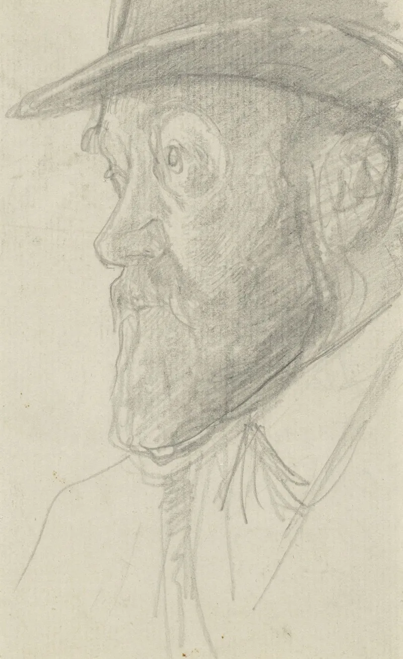 Portret Van De Beeldhouwer Lambertus Zijl 2