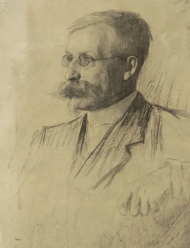 Portret Van De Heer Van Duyl 2 by Thérèse Schwartze - Canvas Print