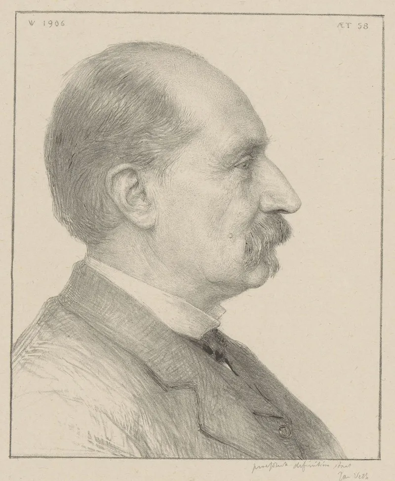 Portret Van Diederik Johannes Korteweg