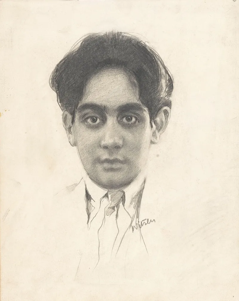 Portret Van Een Half Indische Jongen Toorop