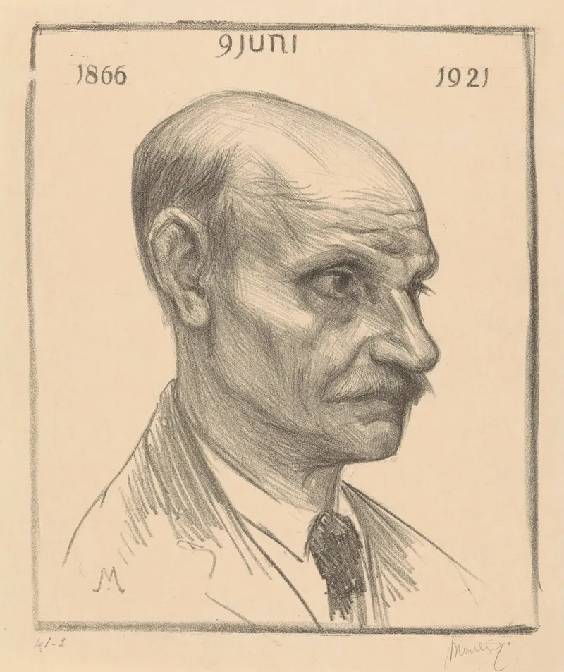 Portret Van Een Onbekende Man De Steenenslijper