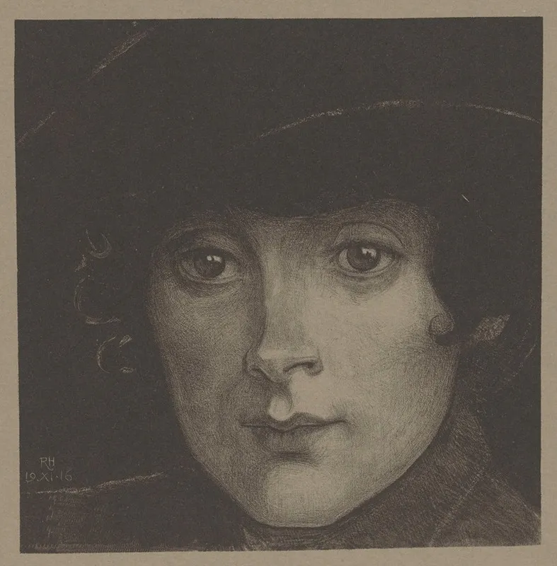 Portret Van Een Onbekende Vrouw 3