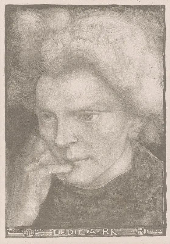 Portret Van Een Onbekende Vrouw 6